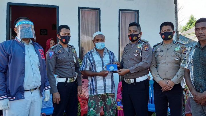 Jasa Raharja Maluku Santuni Korban Laka Lantas Di Negeri Rutah