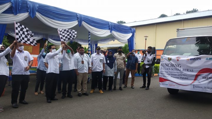 7190 KPM di kota Ambon Terima Bansos Beras dari Kemensos