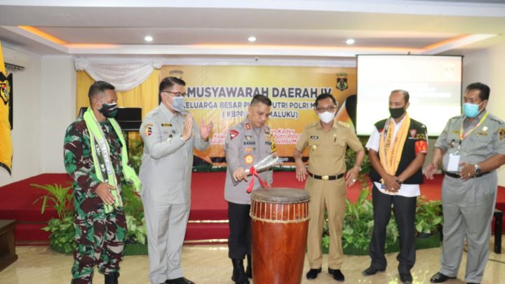 Pembukaan Musda IV KBPP Polri, Dihadiri Wagub Maluku