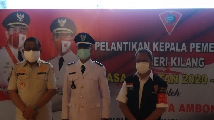 Wali kota Ambon Lantik Kepala Pemerintah Negeri Kilang