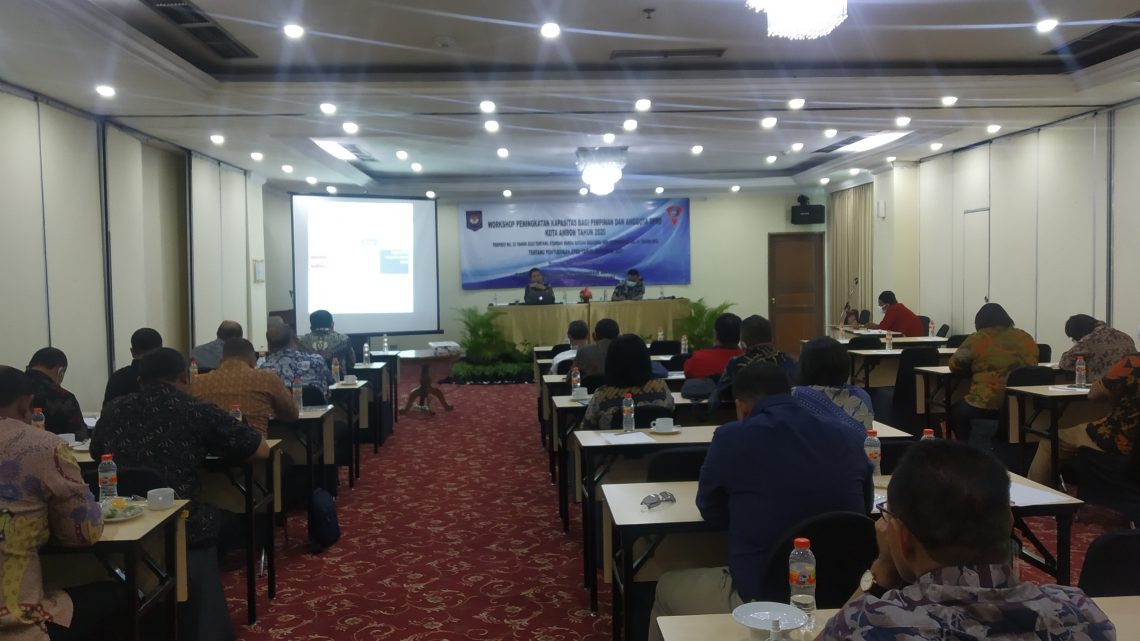 35 Anggota DPRD Kota Ambon Ikut Workshop Peningkatan Kapasitas