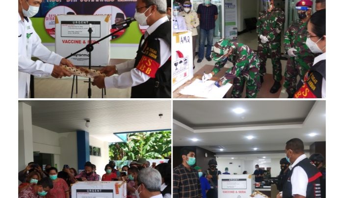3.883 Vial Vaksin Didistribusikan ke 29 Faskes di Ambon