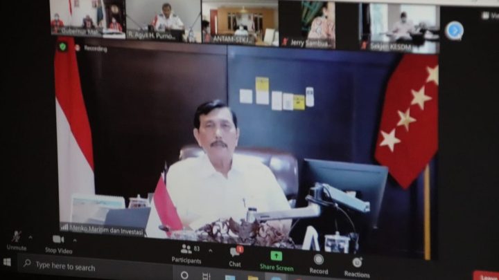 Menko Luhut Panjaitan Pimpin Rakor Bahas LIN Maluku