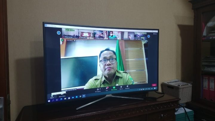 Rakor Monev Pelaksanaan Vaksinasi Covid-19 Dihadiri Sekda Maluku