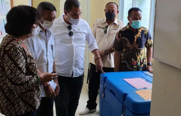 Monitoring Pelaksanaan Vaksin, Pansus DPRD kota Ambon Kunker ke Puskesmas