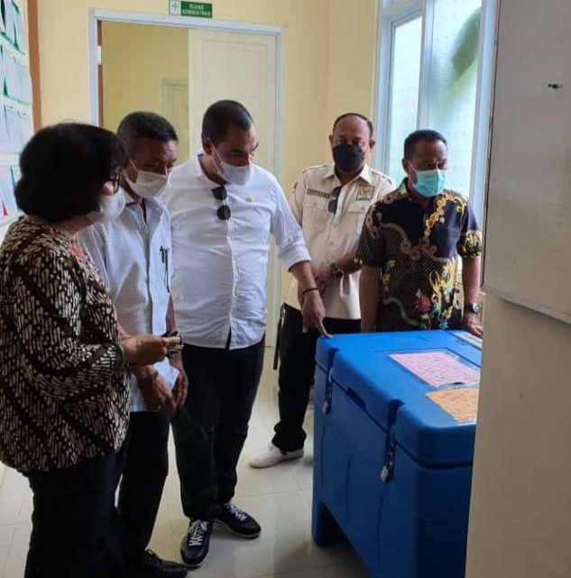 Monitoring Pelaksanaan Vaksin, Pansus DPRD kota Ambon Kunker ke Puskesmas