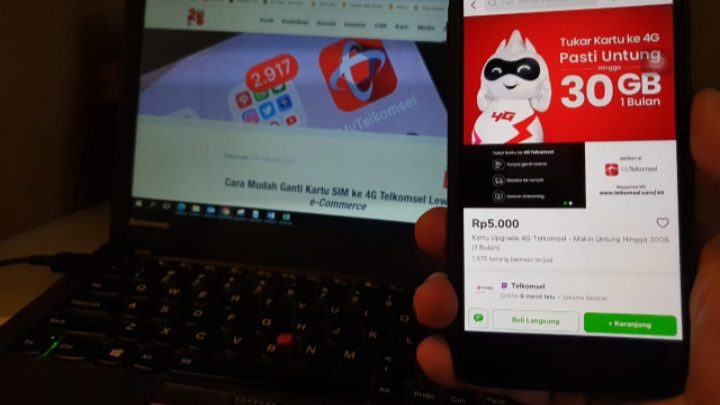 Telkomsel Permudah Pelanggan Ganti Kartu SIM ke 4G Melalui Empat Pilihan e-Commerce