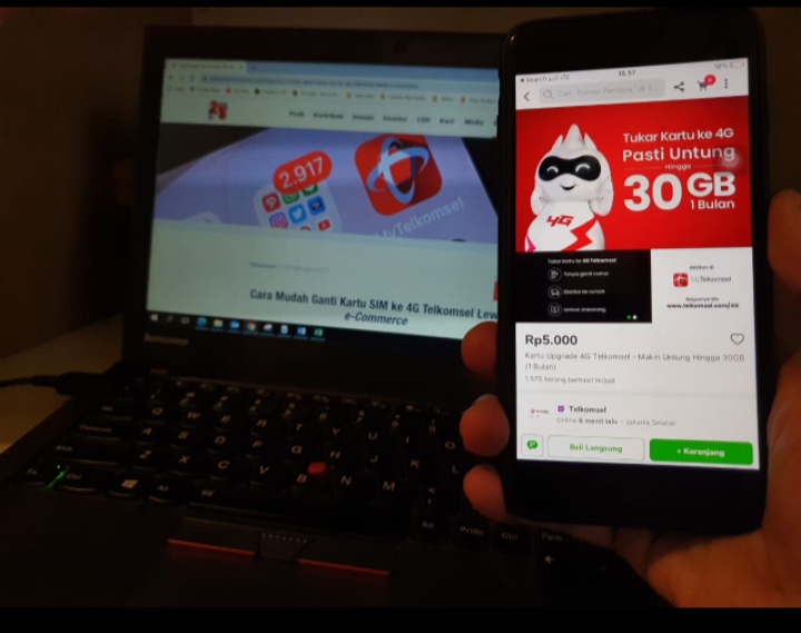 Telkomsel Permudah Pelanggan Ganti Kartu SIM ke 4G Melalui Empat Pilihan e-Commerce