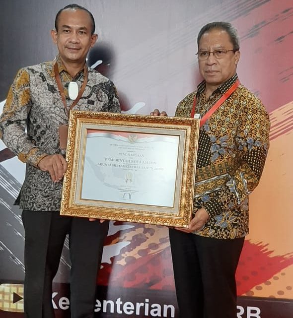 Pemkot Ambon Raih Predikat B Evaluasi SAKIP KemenPanRB