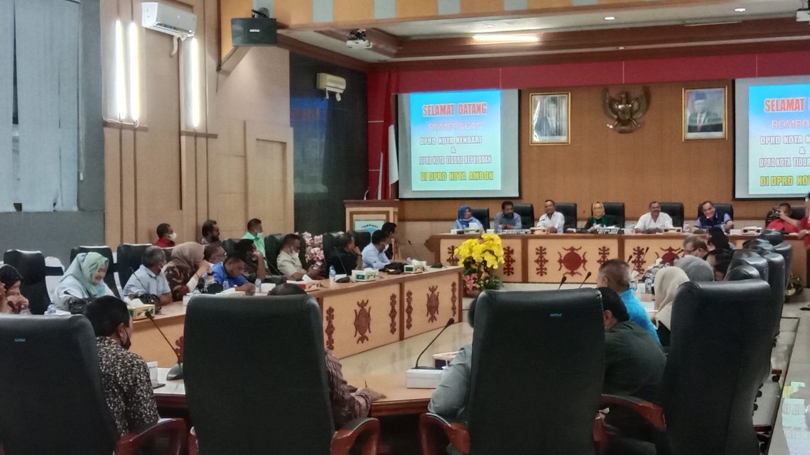 DPRD Kota Kendari dan Tidore Kepualuan Kunker ke DPRD Ambon