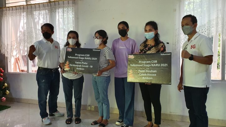 Telkomsel Berbagi Kasih Jelang Nataru di Ambon