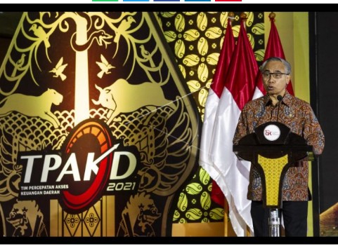 OJK Gelar Rakornas Tim Percepatan Akses Keuangan Daerah (TPAKD) 2021