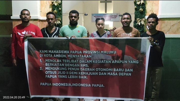 Simak Pernyataan Tegas Mahasiswa Papua di Ambon