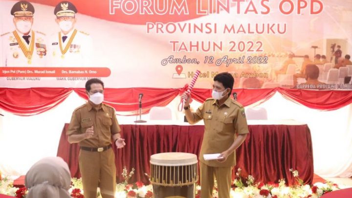 Penyusunan RKPD Maluku Tahun 2023, Perangkat Daerah Harus Paham Isu Strategis