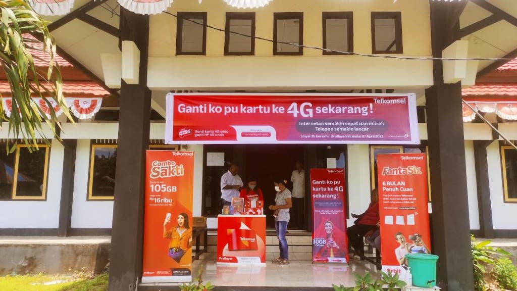 Telkomsel Ajak Pelanggan di Maluku untuk Segera Migrasi Jaringan 3G ke 4G/LTE