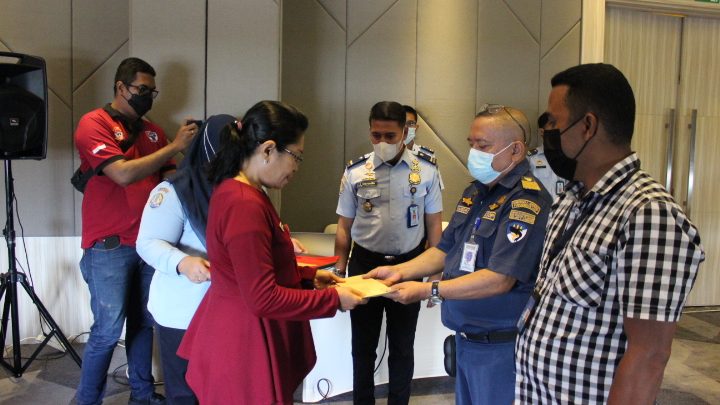 KemenkumHAM Maluku Kukuhkan Timpora Laut dan Udara 2022