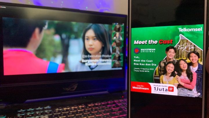 Telkomsel Ajak Pelanggan Pamasuka Meet The Cast  Film Drama MAXstream Sekuel “Kau dan Dia “