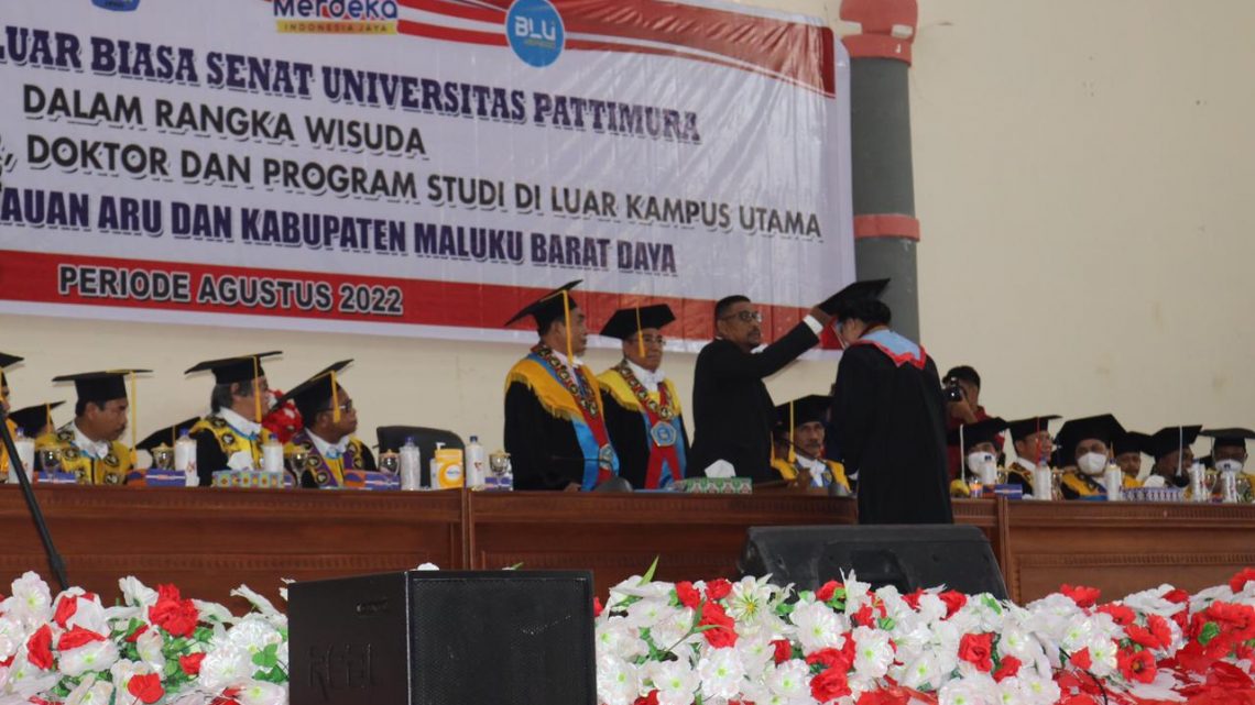 Unpatti Ambon Luluskan 1.299 Sarjana, Gubernur Maluku Sampaikan Tiga Pesan Strategis