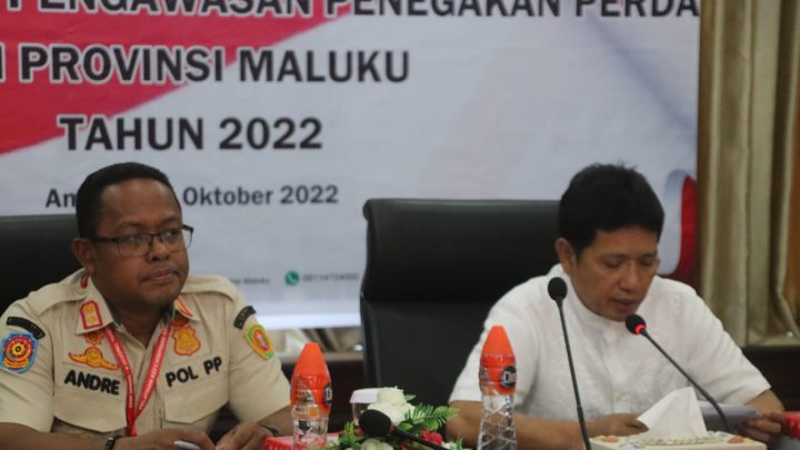 Ini Harapan Gubernur saat Rakor Pembinaan Pengawasan Penegakkan Perda