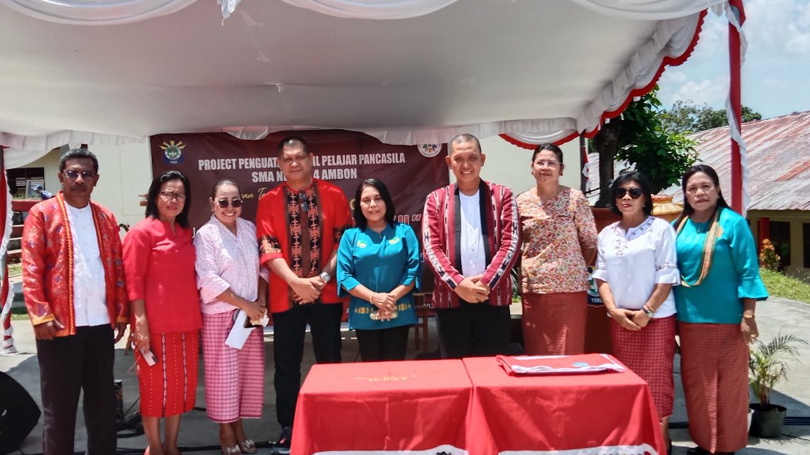 Tepat di Hari Sumpah Pemuda, SMAN 4 Ambon Gelar Pentas Seni dan Karya (5P)