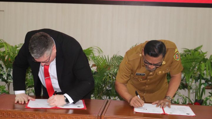 Pemprov Maluku-  Tasageoby Group Teken Kerjasama