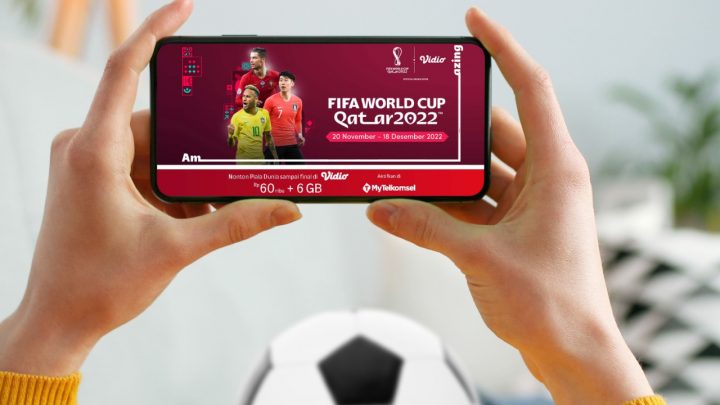 Telkomsel dan Vidio Suguhkan Paket Berlangganan Nonton Pertandingan FIFA World Cup Qatar 2022