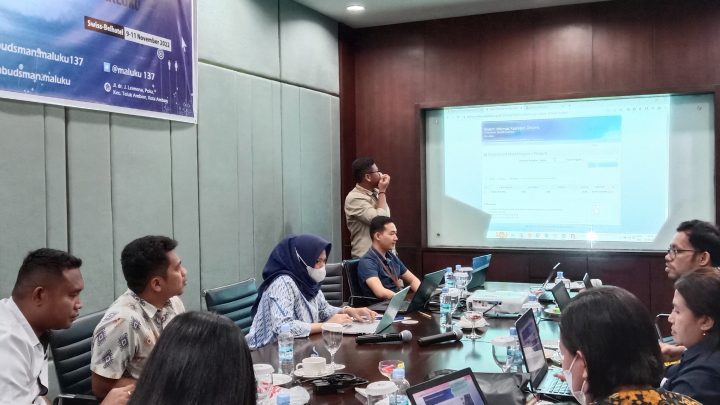 Ombudsman Perwakilan Provinsi Maluku Gelar Akselerasi penerimaan dan verifikasi laporan Masyarakat