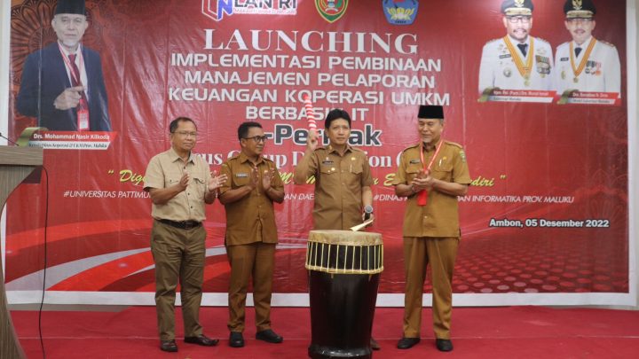 Pj. Sekda Maluku Harap FGD Hasilkan Sumbangan Pikiran Bangun Informasi Teknologi Data Koperasi UMKM Maluku