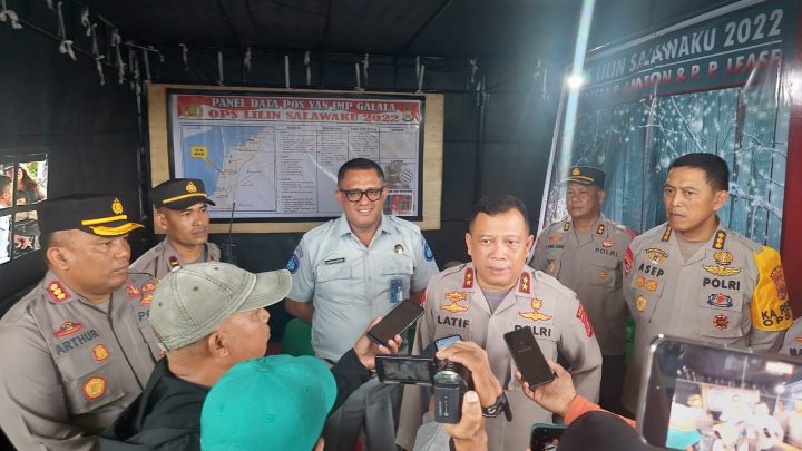 Kepala Jasa Raharja dan Kapolda Maluku Lakukan Pengecekan Kesiapan Pos PAM Nataru