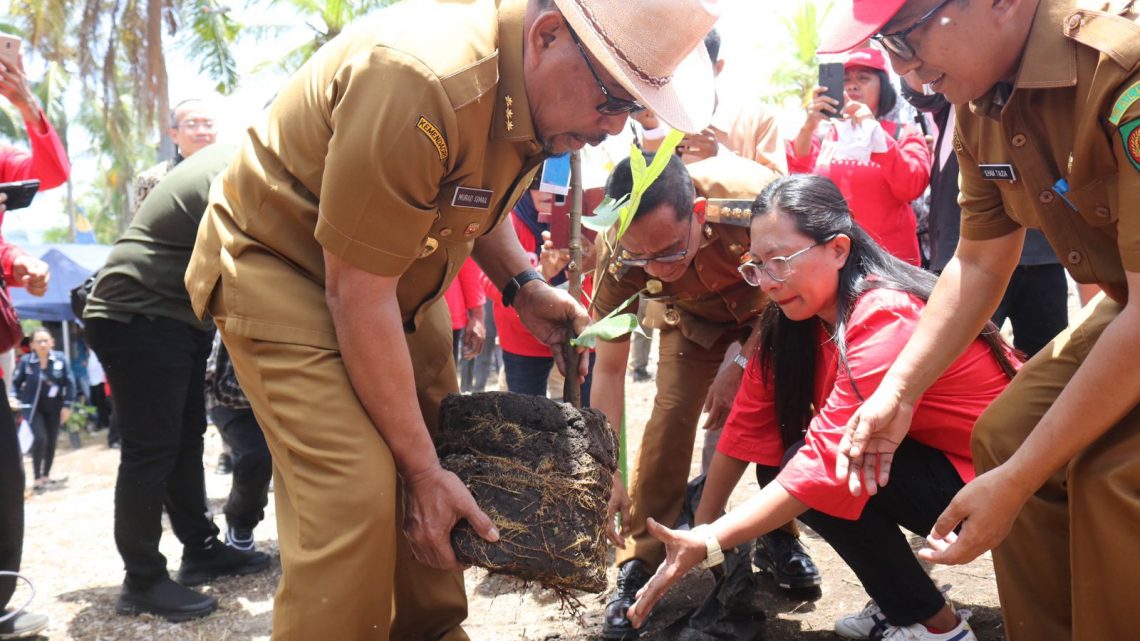 Wujudkan Kemandirian Pangan Daerah, Gubernur Canangkan Gerakan Tanam Sukun
