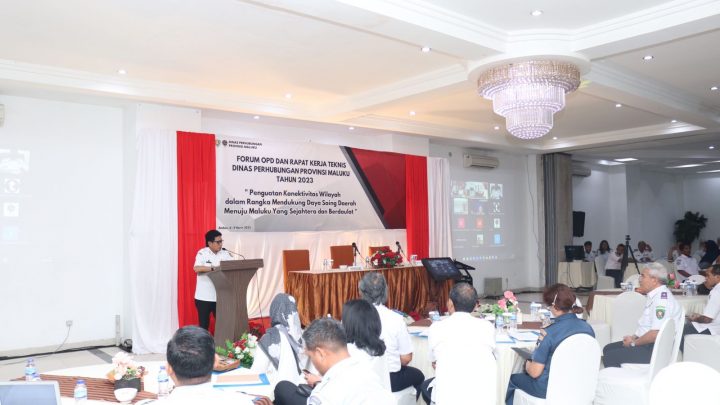 Buka Raker Teknis Perhubungan, Sekda Sadali : Jangan Lagi Ada Ego Sektor