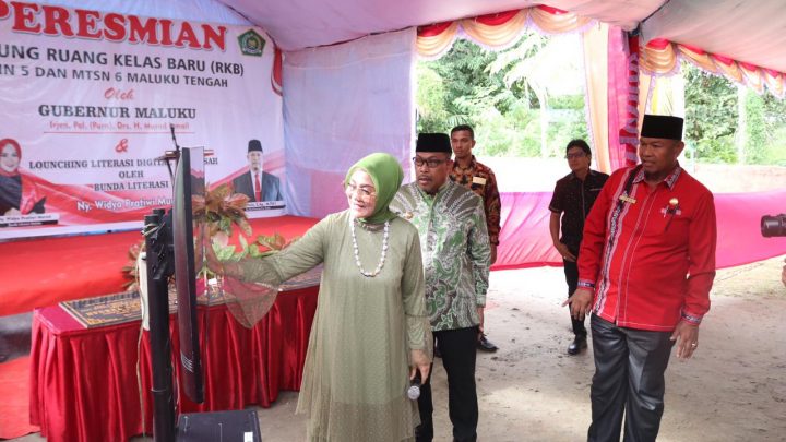 Widya MI Launching Literasi Madrasah Kemenag Maluku