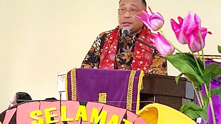 Huwae Sampaikan Pesan Gubernur MI di sidang 41 Klasis Taniwel