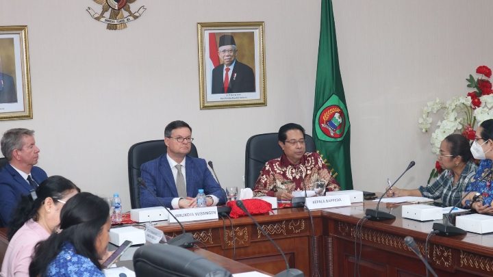 Walikota Vlissingen Bass Van Den Tillaar Berkunjung Ke Pemprov Maluku