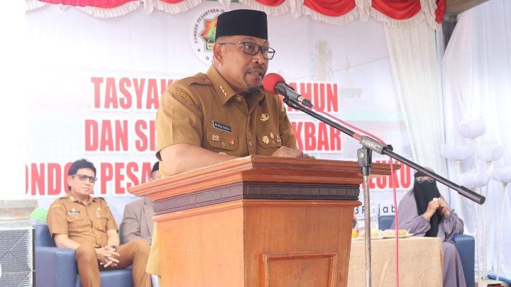 Dihadapan Santri Al-Anshor, Gubernur Sampaikan Empat Syarat Ini, Jika Ingin Jadi Orang Hebat