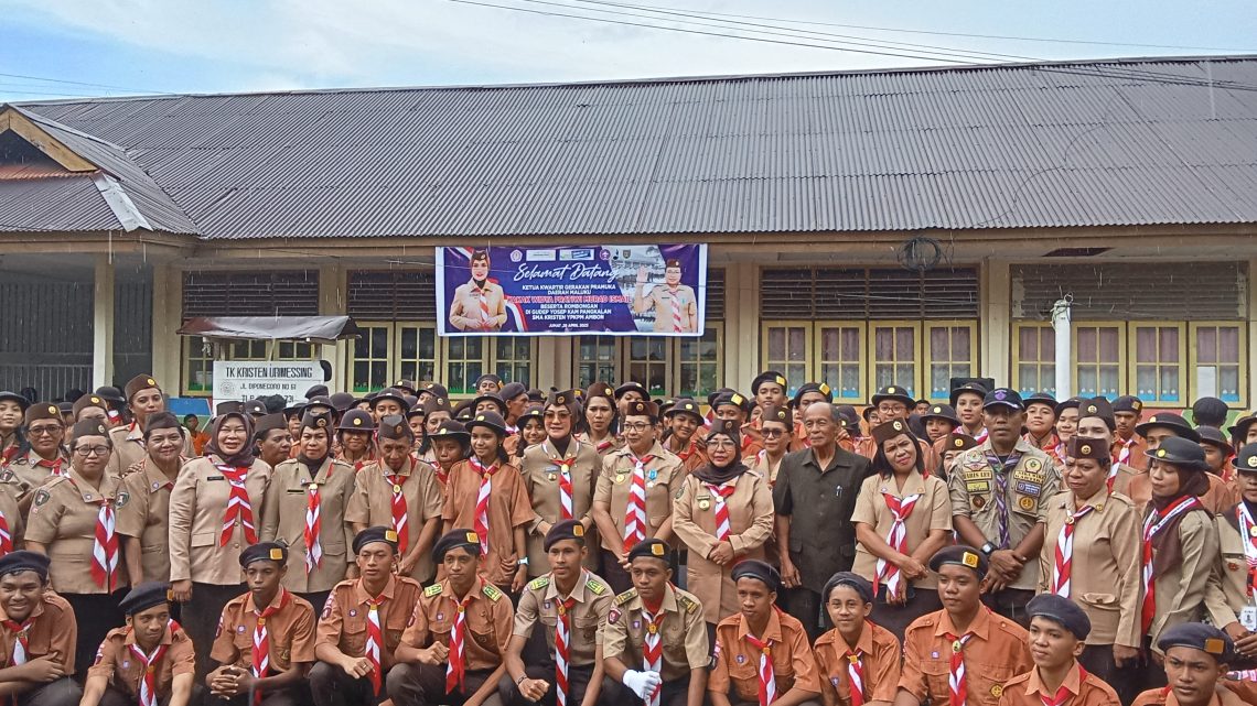 Pramuka Gudep Yosep Kam,SMA Kristen YPKPM Ambon Gelar Penguatan Pendidikan Karakter Kemah Bakti