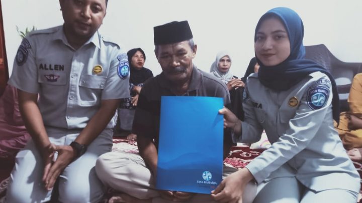 Jasa Raharja Menyantuni Korban Laka Lantas di Jl Jenderal Sudirman, Batu Merah, Kota Ambon