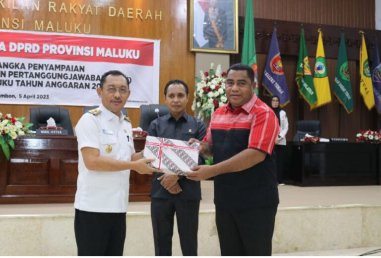 DPRD Maluku Gelar Paripurna Penyampaian LKPJ Gubernur Maluku tahun 2022