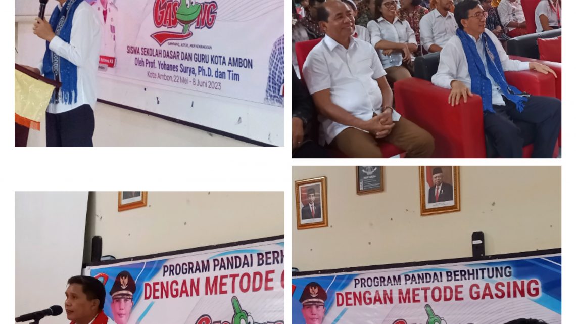 Pemkot Gencar Lakukan Percepatan Berhitung Matematika Ala “Gasing”