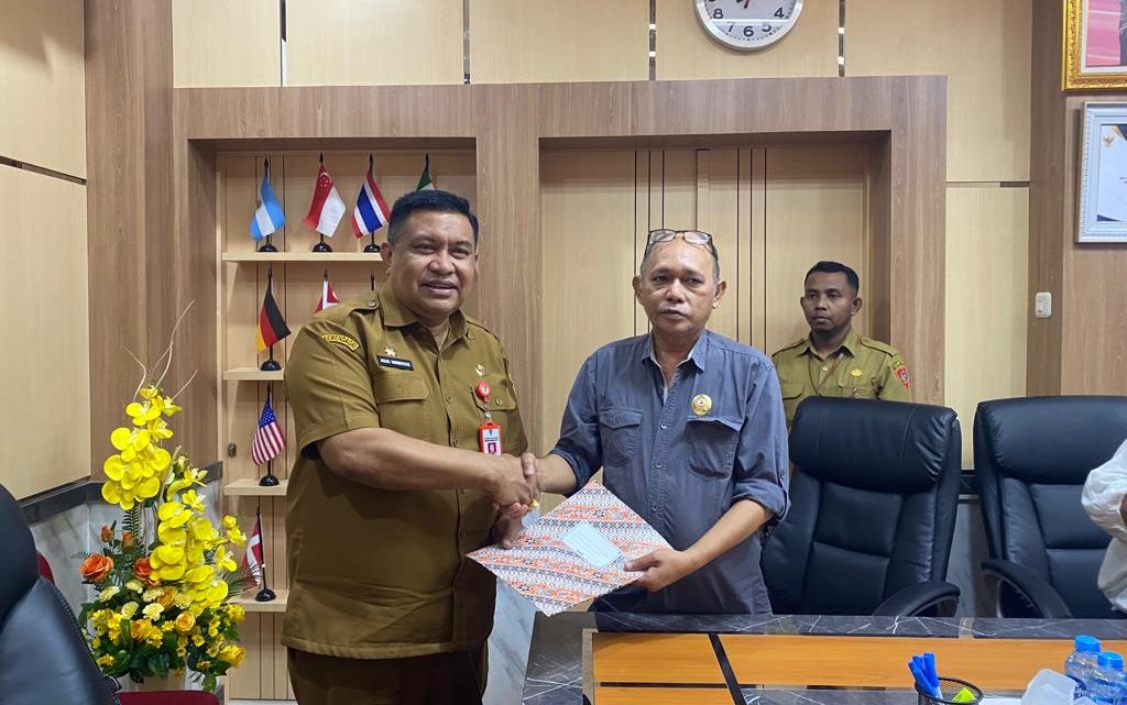 Alfons Hibahkan Lahan Milik Pribadi Ke Pemkot Ambon