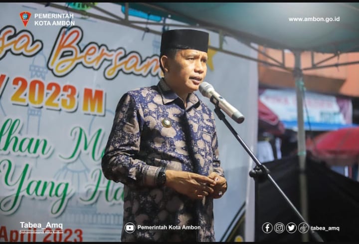 Buka puasa bersama asosiasi profesi di Mardika Wali kota ingatkan hal ini