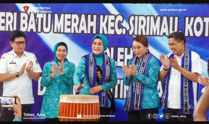 Pencanangan Desa Batu Merah Peduli TBC
