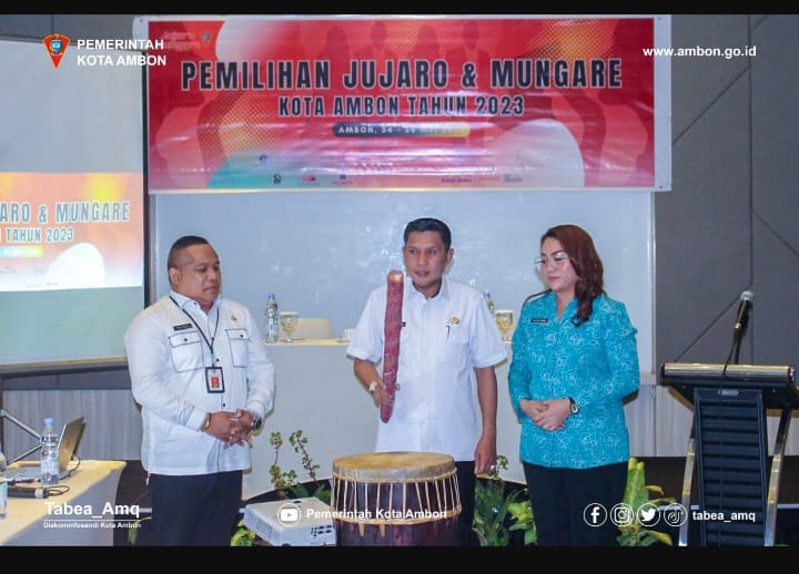 Buka Pemilihan JM 2023, Wattimena: Jaga Eksistensi kota Ambon