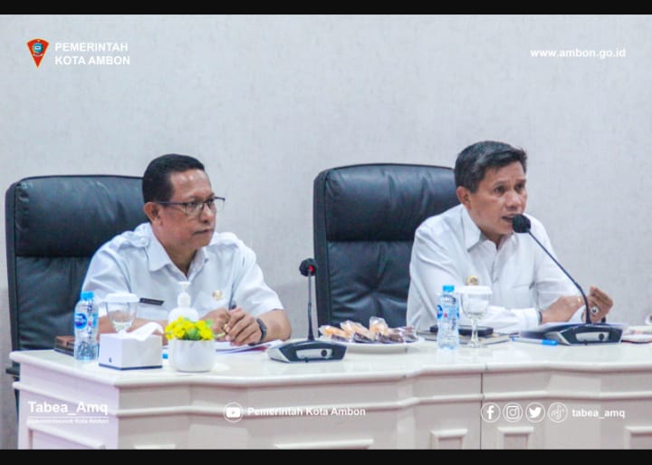 Pj.Wali kota Presentasikan 5 Kebijakan Prioritas kepada Pimpinan Media di Ambon