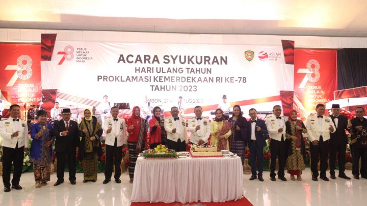 Pemprov Maluku Gelar SYUKURAN HUT Kemerdekaan ke 78