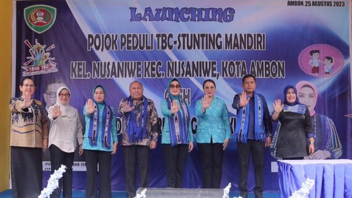 Duta Parenting Maluku Launching Pojok Peduli TBC Kecamatan Nusaniwe