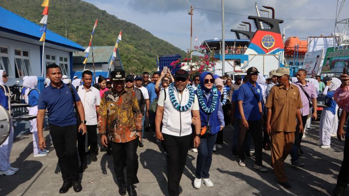 Gubernur dan Duta Parenting Kunker ke Banda