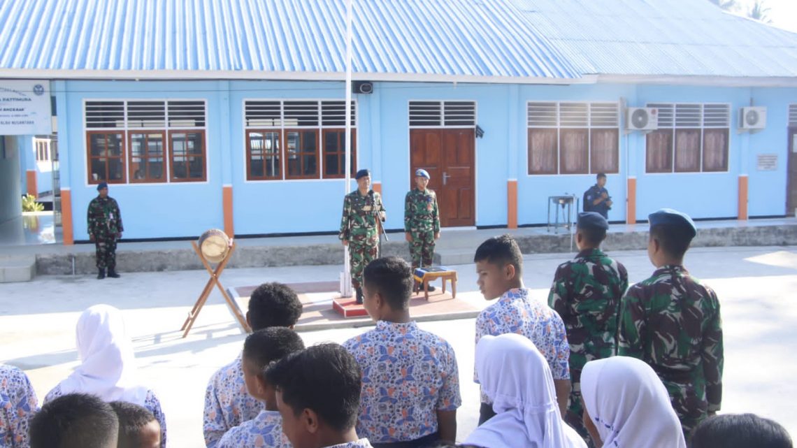 Danlanud Pattimura Pimpin Upacara pembukaan AMSO Tahun 2023 di Sekolah Angkasa Lanud Pattimura Ambon