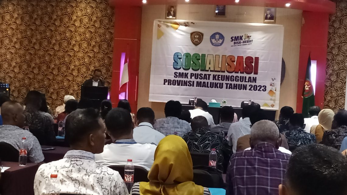 Dinas Pendidikan Maluku Gelar Sosialisasi SMK Pusat Keunggulan Tahun 2023