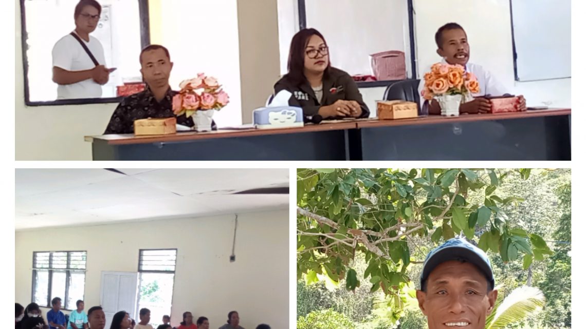 Masyarakat Desa Allang Asaude “Curhat” dan  Minta Perhatian di OJK Maluku
